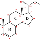 estructura del colesterol